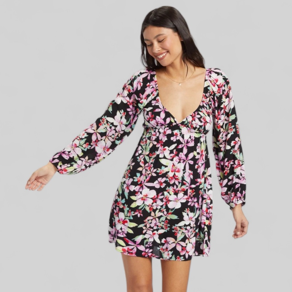 NWT: Roxy Sweetest Shores Mini Dress, Women Size S